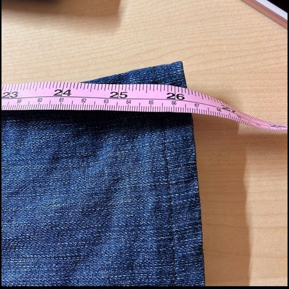 AEROPOSTALE Hailey Skinny Flare 1/2 Short * Hemmed - Picture 5 of 5